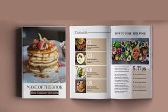 be cookbook recipe writer design recipe book recipe creation cookbook formatting