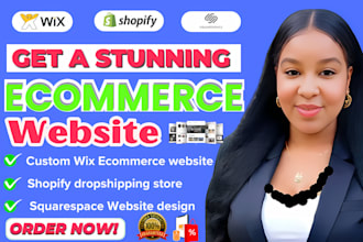do wix website design shopify dropshipping store squarespace website design