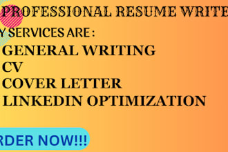 create, rewrite, optimize your banking, finance, investment resume