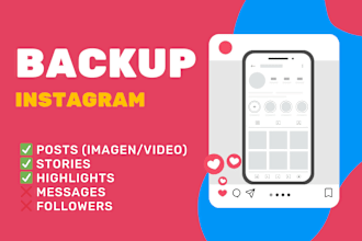 backup your instagram account and protect your memories