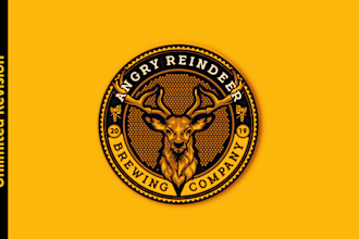 do minimalist outdoor hunting fishing and deer logo