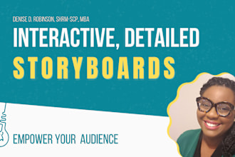 create detailed and interactive elearning storyboards