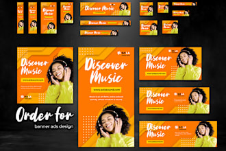 design stunning shopify, web, header, and google banners