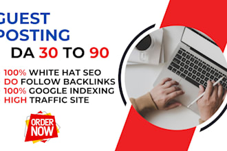 do SEO guest post do follow backlink on high da pa sites