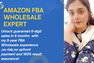be your amazon fba wholesale virtual assistant