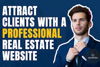 design or redesign a professional real estate wordpress website