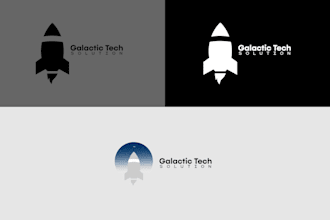 make modern logo design for startups and tech companies
