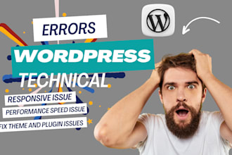 fix wordpress, woocommerce issues, bugs and errors or do customization