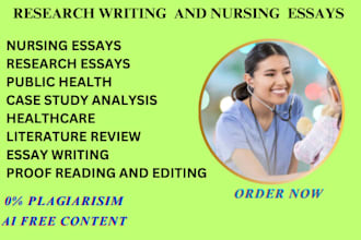 do nursing research, medical essays, healthcare papers, psychology assignments