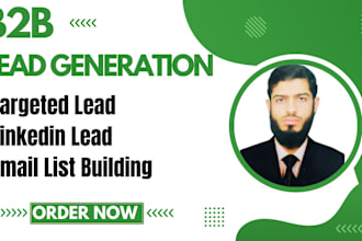 find targeted lead generation, b2b linkedin leads, email list building