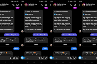 create an automated chatbot with many chat