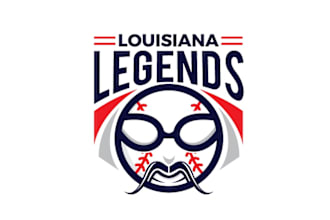 design superior conventional baseball team logo