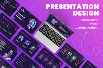 design pitch deck powerpoint presentation or prezi