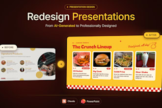 redesign your ai generated presentation slides