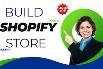 build shopify store or dropshipping ecommerce store