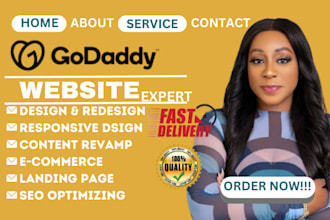 godaddy website design godaddy website redesign develop godaddy design godaddy