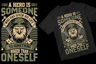 custom graphic tshirt design for your brand or band merchandise