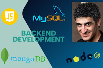 be your node js developer for building apis and backend