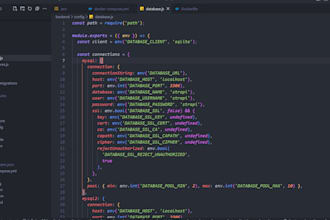 node js apis and backend developer