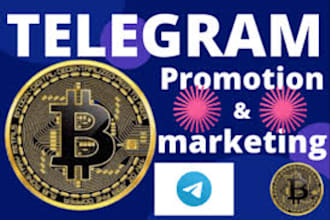 grow your telegram community manager, moderator crypto token promotion
