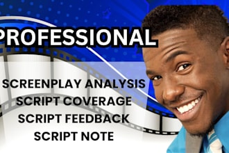 render script coverage feedback analysis and notes on your tv series, screenplay