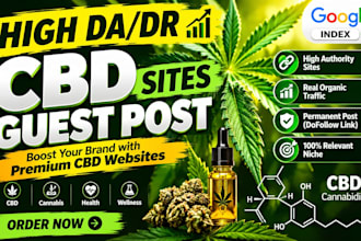 boost your cbd site SEO with high da backlinks from top cbd websites