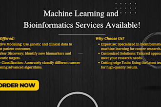 do comprehensive machine learning and bioinformatics analysis