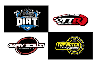 do motorsports car racing team or club logo design