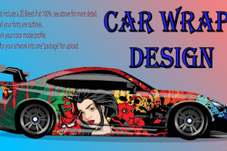 create car wrap design