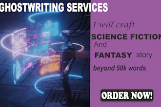ghostwrite fascinating tales in science fiction and fantasy genres