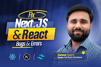 fix next js, react bugs, layout errors, deployment