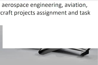 do aerospace engineering, aviation, aircraft projects assignment and task