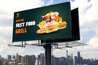 design yard signs, signboards, backdrops, billboards, signage