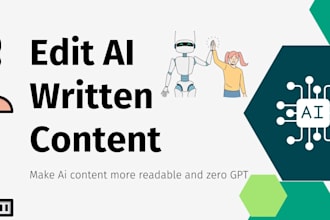 manually edit, rewrite, and humanize ai chatgpt content