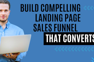 build sales funnel and landing page clickfunnels gohighlevel systeme leadspage
