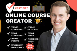 create ebook online course content workshop training course training manual ppt