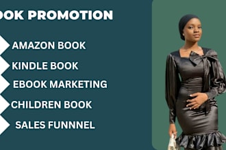 do amazon kindle ebook children book promotion and ebook marketing sales funnel