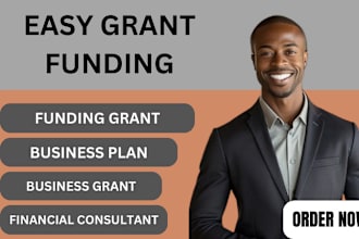 write grant proposal, grant research, grant application, business plan