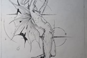 ink and draw traditionally your concept