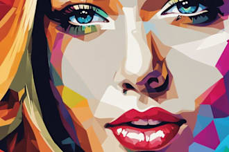 create your photo into awesome wpap pop art