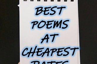 write poem on any topic