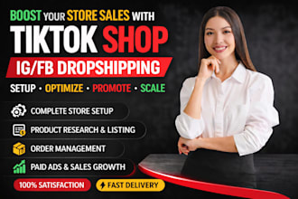 set up USA tik tok shop, fix tiktok shop, shopify marketing tiktok dropshipping
