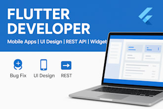 build full stack flutter apps using laravel and node js