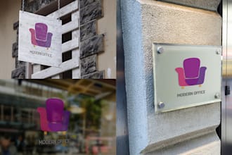 do a custom logo design for carpentry and furniture shops
