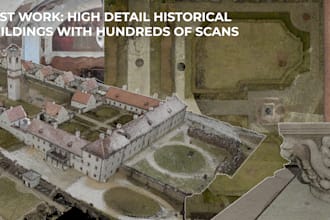 register and clean point clouds