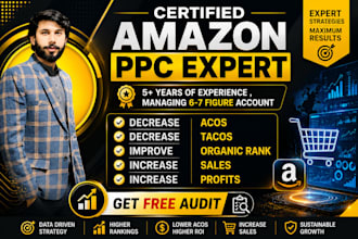 setup manage and optimize amazon fba fbm ppc ads and amazon ads campaigns