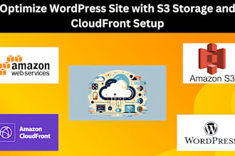 optimize wordpress site with s3 storage and cloudfront setup