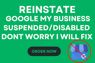 do reinstate gmb suspended google my business listing