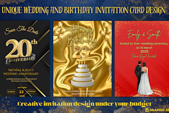 design minimalist birthday cards and elegant wedding invites