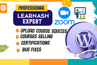 learndash lms and membership wordpress website design services